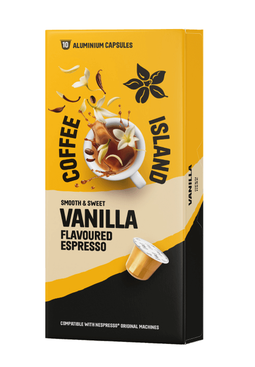 Espresso Vanilla Aluminum Capsules