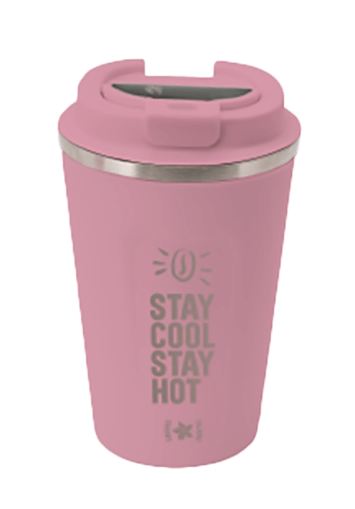 Thermos with electronic thermometer